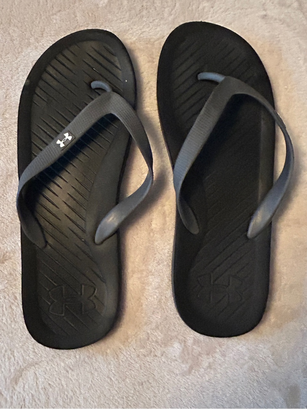 Under Armour Black Men's Sport Flip Flops
